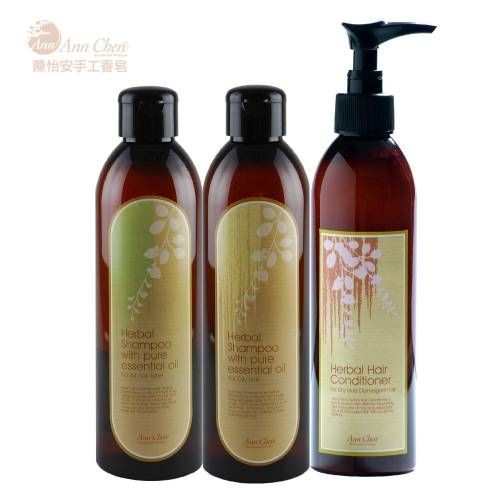 胺基酸洗髮液２贈精油潤髮乳1